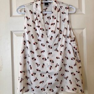 Sleeveless Ann Taylor blouse